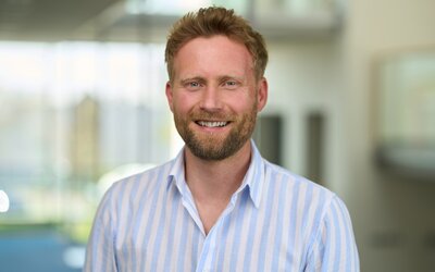 Portrait von Andreas Eib, Mitarbeiter in der Leitungsauskunft bei der EW Wasser
