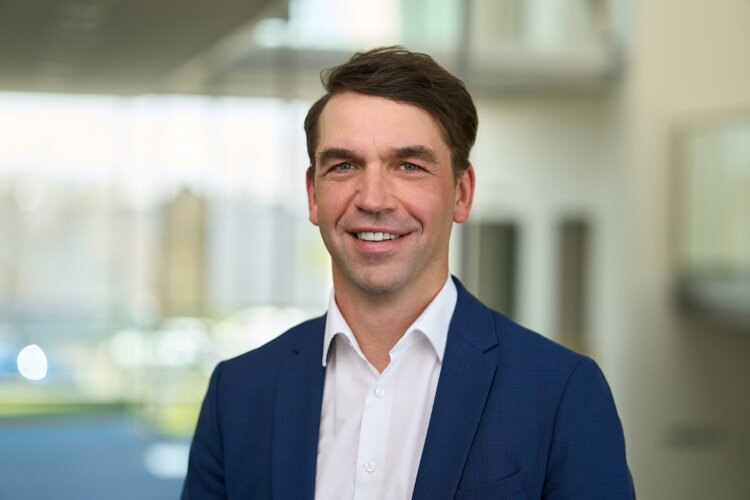 Portrait von Marcus Heinemann, Fachbereichsleiter für Wasser und Abwasser bei der EW Wasser